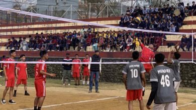 Photo of पोखरामा पाँचौ युनिप्स खेल महोत्सवमा भलिबलका खेल सुरु