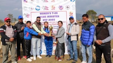 Photo of पिएम कप महिला टि २० क्रिकेट छनौटमा स्याङजा बिजेता