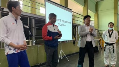 Photo of पोखरामा कोरियाली प्रशिक्षकहरु द्वारा तेक्वान्दोको हाइपर्फमेन्स प्रशिक्षण