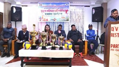 Photo of कास्कीको माछापुच्छ्रेमा गण्डकी प्रदेश अन्तरपालिका भलिबल हुने