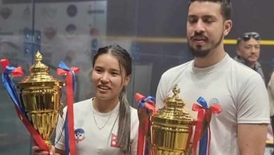 Photo of एनिभरसरी कप स्क्वासमा अरहान्त र विपना च्याम्पियन