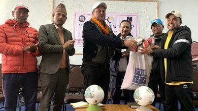 Photo of पोखरामा एफसी ‘सी’ लाइसेन्स कोर्ष सुरु, ‘खेलकुदमा लगानी बढाउन सबैको चासो आवश्यक’–सदस्य सचिव शर्मा