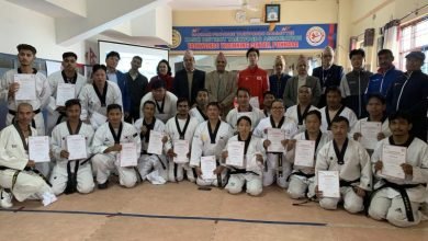 Photo of तेक्वान्दोको ‘हाइपर्फमेन्स’ प्रशिक्षण पोखरामा सम्पन्न