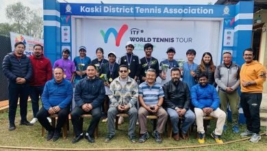 Photo of पोखरा आइटिएफ जे ३० टेनिस : डबल्सतर्फ आरभ र रिकु तथा आसाकुरा र महेश्वरी विजेता