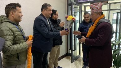 Photo of खेलकुद मन्त्री लिम्वु पोखरामा, “खेल पूर्वाधारहरु चाँडै हस्तान्तरण गर्छौं” (भिडियो सहित)