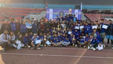 Photo of १४ औं कास्की जिल्लास्तरीय राष्ट्रपति रनिङ शिल्ड पोखरा महानगरले जित्यो