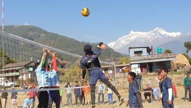 Photo of दोस्रो माछापुच्छ्रे गाउँपालिका अध्यक्ष कप भलिबलको तयारी पुरा
