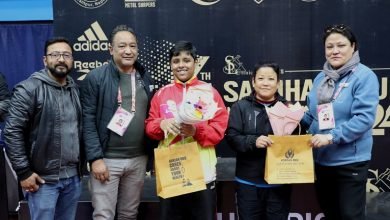 Photo of सम्झना कप टेबलटेनिसमा पूर्व च्याम्पियन गीतालाई स्वर्ण