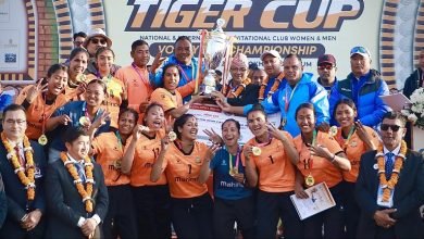 Photo of टाइगर कप भलिबल : महिलातर्फ एपिएफद्वारा उपाधिमा ह्याट्रिक, पुरुषतर्फ हेल्प नेपाल च्याम्पियन