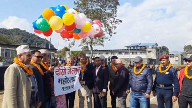 Photo of पोखरा–१५ मा बृहत खेल महोत्सब, ’राष्ट्रको पहिचान खेलाडीले दिन्छन’– सांसद भट्टराई