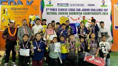 Photo of सुविन र रिहानालाई योनेक्स इनास सव जुनियर उपाधि