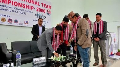 Photo of राष्ट्रिय बुद्धिचाल प्रतियोगिता सुरु, बुद्धिचाललाई व्यवसायिक रुपमा अगाडि बढाउन घिसिङ्गको जोड