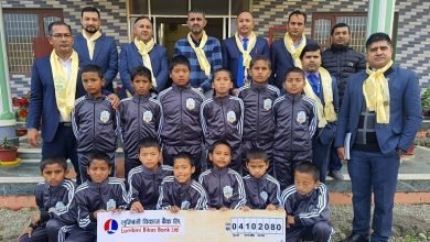 Photo of सहारा फुटबल एकेडेमीलाई लुम्बिनी विकास बैंकको सहयोगको निरन्तरता