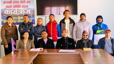 Photo of गण्डकी प्रदेश पौडी संघको अध्यक्षमा आनन्द कुंवर