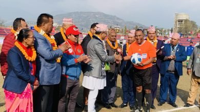 Photo of आहा! रारा पोखरा गोल्डकप सुरु : आयोजक सहारा, थ्रि स्टार संग पराजित