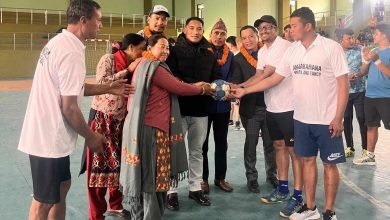 Photo of पोखरामा सुरु भयो मञ्जु बहादुर बस्नेत स्मृति विद्यालयस्तरीय ह्याण्डबल