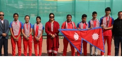 Photo of नेपाली टेनिस टोली श्रीलंका जाँदै