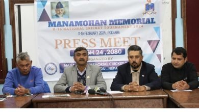 Photo of मनमोहन मेमोरियल राष्ट्रिय यु–१६ राष्ट्रिय क्रिकेट प्रतियोगिता पोखरामा