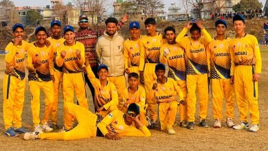 Photo of एमएम कप राष्ट्रिय यू–१६ क्रिकेट : गण्डकीको लगातार दोश्रो जित
