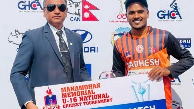 Photo of एमएम कप राष्ट्रिय यू–१६ क्रिकेट : मधेश प्रदेश र लुम्बिनीको जित