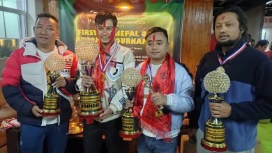 Photo of पोखरामा सम्पन्न खुल्ला नेपाल स्नोकर प्रतियोगिताको उपाधि आयुषले जिते