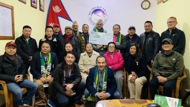 Photo of सहारा युकेद्वारा पोखरा म्याराथनलाई ५० हजार नगद हस्तान्तरण