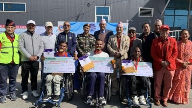 Photo of पोखरा अन्तर्राष्ट्रिय म्याराथन : अपाङ्गता तर्फको दौड सम्पन्न