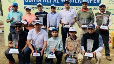 Photo of पोखरा सूर्य नेपाल वेस्टर्न ओपन : सञ्जीवको टिमलाई प्रो–एमको उपाधि