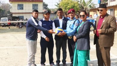 Photo of अन्तर लागू औषध उपचार केन्द्र तथा पुर्नस्थापना केन्द्र बीच भलिबल प्रतियोगिता सुरु