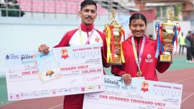 Photo of राइट टु प्रोटिन रन हाफ म्यारथनमा दीपक र सन्तोषी पहिलो