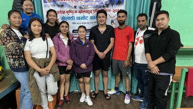 Photo of बागमती अन्तर प्रदेशका लागि गण्डकीबाट ब्याडमिन्टनको छनौट सम्पन्न