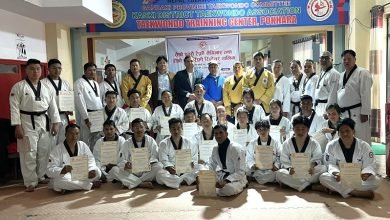 Photo of पोखरामा तीन दिने तेक्वान्दो पुम्से रेफ्रि सेमीनार तथा रिफ्रेशर तालिम सम्पन्न