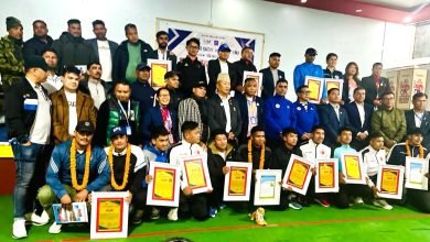 Photo of गण्डकी प्रदेश भलिबल संघको प्रथम साधारण सभा सम्पन्न : खेलाडीहरु सम्मानित