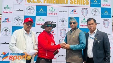 Photo of पोखरामा सिइसी काठमाडौं र कास्की एकेडेमी बीच मैत्रीपूर्ण जुनियर क्रिकेट सिरिज सुरु