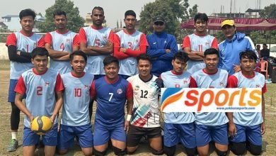 Photo of बागमती प्रदेशस्तरीय राष्ट्रिय प्रतियोगिता : भलिबल पुरुषतर्फ गण्डकीको बिजयी सुरुवात