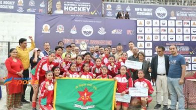 Photo of साहना प्रधान स्मृति राष्ट्रिय महिला हक्की : आर्मीलाई उपाधि, गण्डकी उपबिजेता