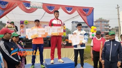 Photo of लेखनाथ हाफ म्याराथनको उपाधि आर्मीका सञ्जयले जिते, सबै इभेन्टमा आर्मीको बर्चश्व