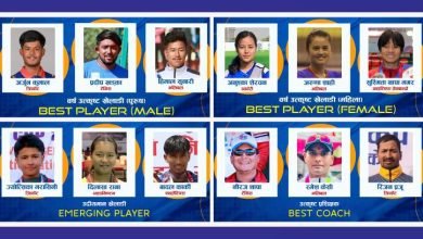 Photo of आठौं पोखरा स्पोर्ट्स अवार्डका लागि ४ विद्यामा मनोनयन सार्वजनिक