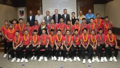 Photo of नेपाली राष्ट्रिय टोली संगै बेलायत हिंडेका १५ एन्फा पदाधिकारीहरुलाई रोक्यो मन्त्रलायले