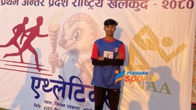 Photo of गण्डकीका प्रकाशलाई ४०० मिटर दौडमा काश्य पदक