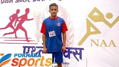Photo of गण्डकीका सुदिपलाई २०० मिटर दौडमा पदक