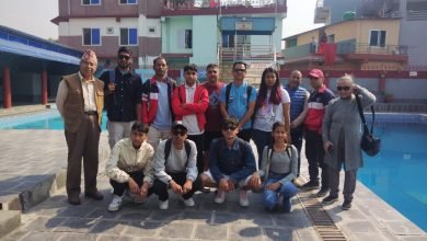 Photo of गण्डकीको पौडी टोली चितवन प्रस्थान