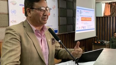 Photo of अन्तर्राष्ट्रिय खेलकुद दिवस : खेलकुदको बहुआयमिक पक्षलाई आत्मसात गरौं–एनओसी अध्यक्ष श्रेष्ठ