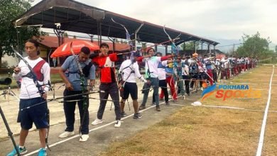 Photo of १२ औं राष्ट्रिय आर्चरी च्याम्पियनसिप : पहिलो दिन कास्कीका अशिमलाई अग्रता