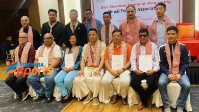 Photo of नेपाल फेन्सिङ संघको अध्यक्षमा दोहोरिए श्रेष्ठ