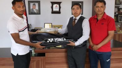 Photo of ओलम्पिक तयारीका लागि प्रिन्सलाई खेल सामाग्री