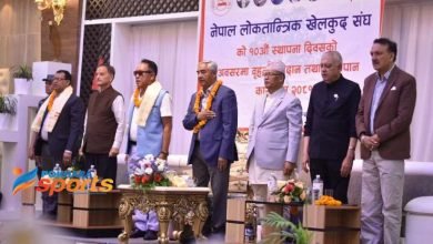 Photo of लोकतान्त्रिक खेलकुद संघको स्थापना दिवसमा रक्तदान कार्यक्रम