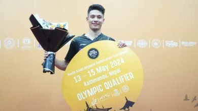Photo of टेबल टेनिस खेलाडी ‘स्यान्टु’ ओलम्पिकमा