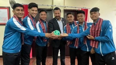 Photo of सेपाक ताक्रो विश्वकपमा जाने खेलाडीलाई मन्त्री श्रेष्ठले गरे विदाई