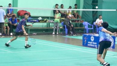Photo of यू–१५ विद्यालय खेलकुद प्रतियोगिता : व्याडमिन्टनका पहिलो चरणका खेलहरु सम्पन्न